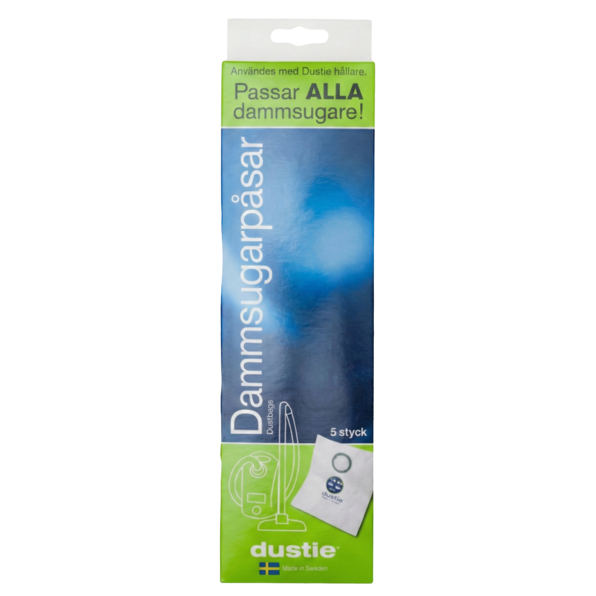Dustie Dammsugarpåsar 5-pack